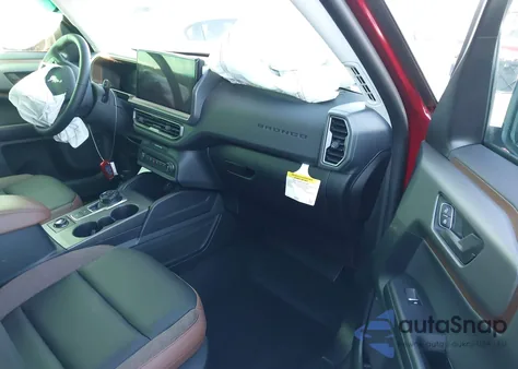 2025 Ford Bronco Sport Outer Banks из США, поврежденный, VIN 3FMCR9CN1SRF22892